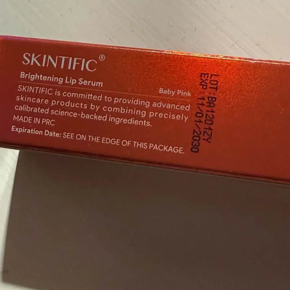 SKINTIFIC Brightening Lip Serum in Baby Pink 6.5ml